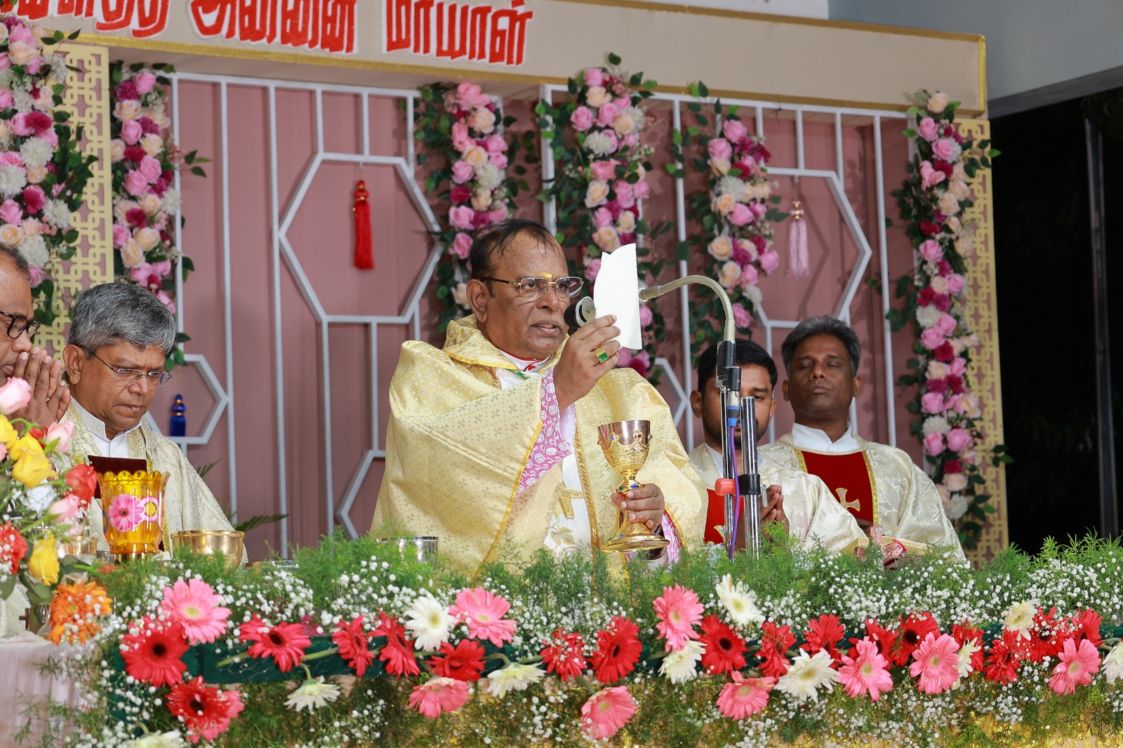 Feast Mass at Muthupettai